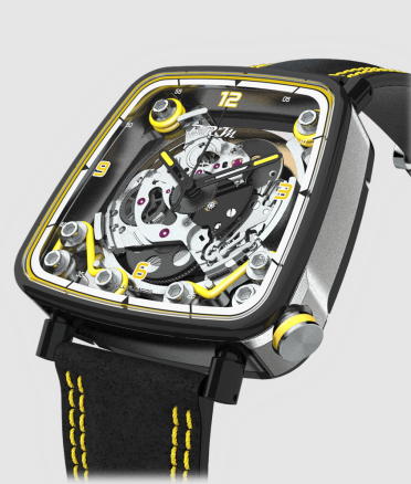 Replica BRM Watch Full Floating Men FF39-40-TG-LFN Yellow